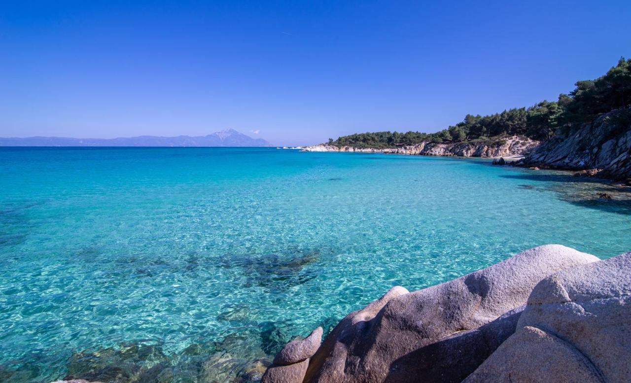 Thespis Villa 3 Sykia Chalkidikis Bagian luar foto